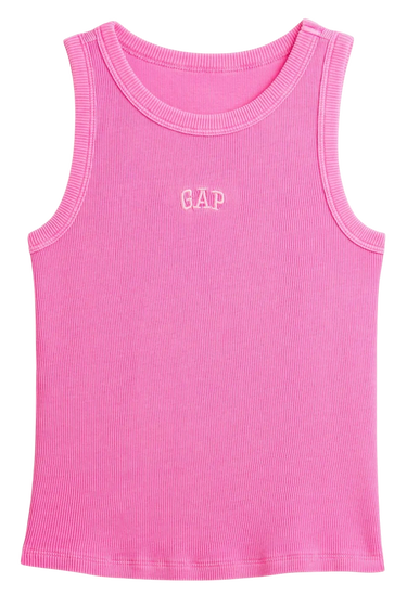 Потник GAP Ribbed Tank Top GAP Logo Розово | 771346-04, 4