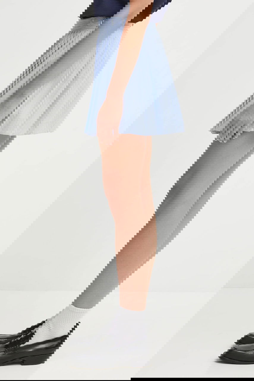 Пола Sporty & Rich Sporty & Rich Src Anae Mini A-Line Skirt Синьо | SK018602300ST08, 1