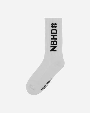 Чорапи Neighborhood Logo Socks Бяло | 242WINH-UWM02 WH, 2