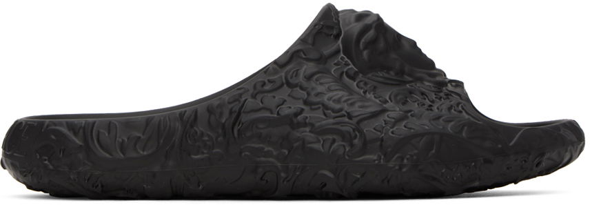 Кецове и обувки Versace Medusa Dimension Slides "Black" Черно | 1005746 1A03446, 0