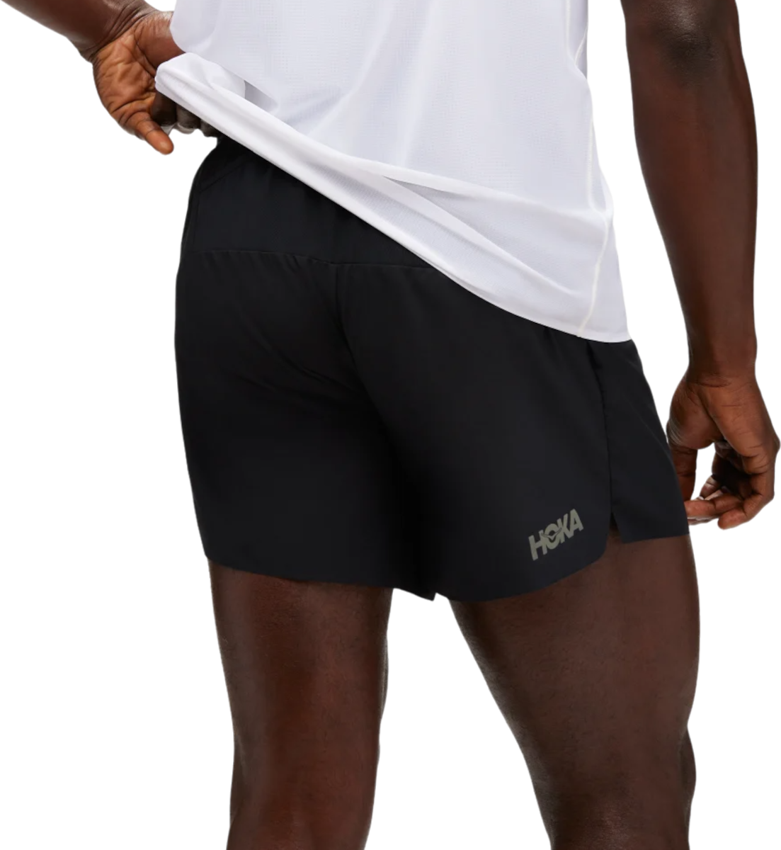 Къси панталони Hoka One One Hoka Glide 5'' Short Черно | 1151077-blk, 1