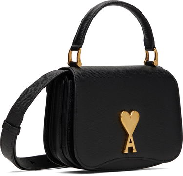Дамска чанта AMI Mini Paris Bag Черно | ULL007.AL0036, 1