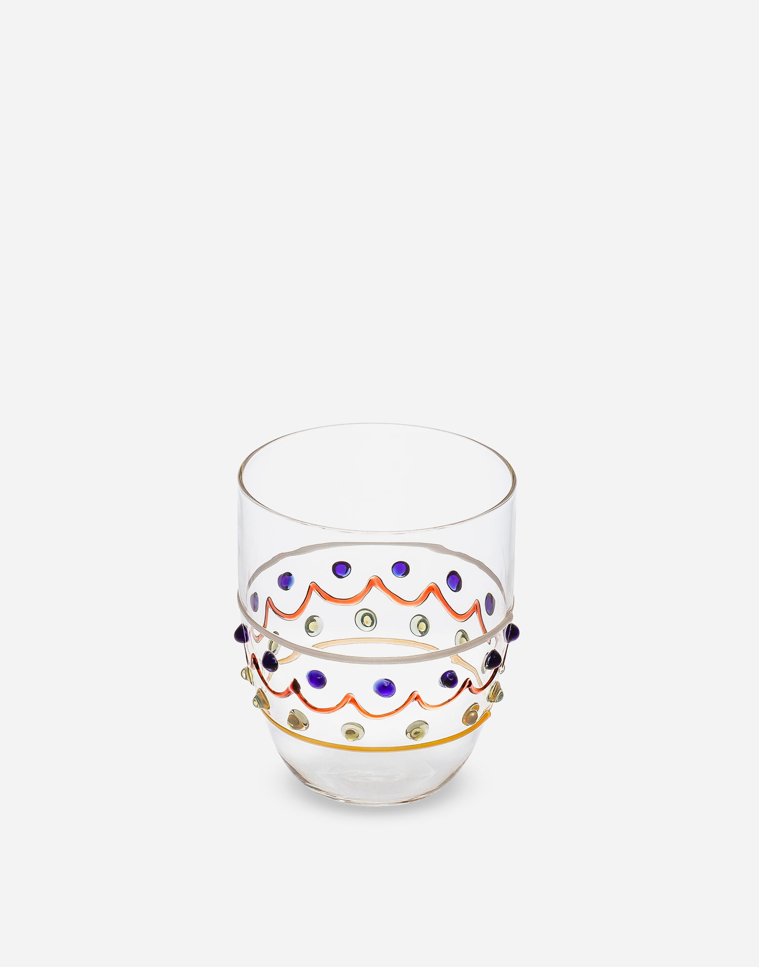 Домашен декор Dolce & Gabbana Multicolor Beverage Glass Синьо | TCB005TCALVUC121, 1