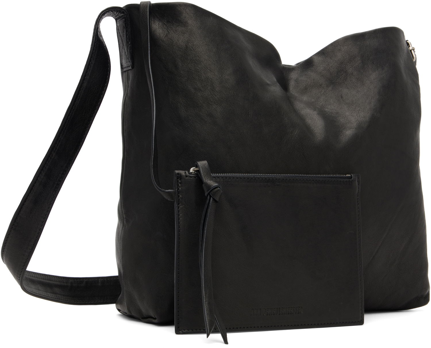 Чанта през рамо Ann Demeulemeester Ann Demeulemeester Runa Medium Soft Shoulder Bag Черно | B0012628-LT137-099, 1