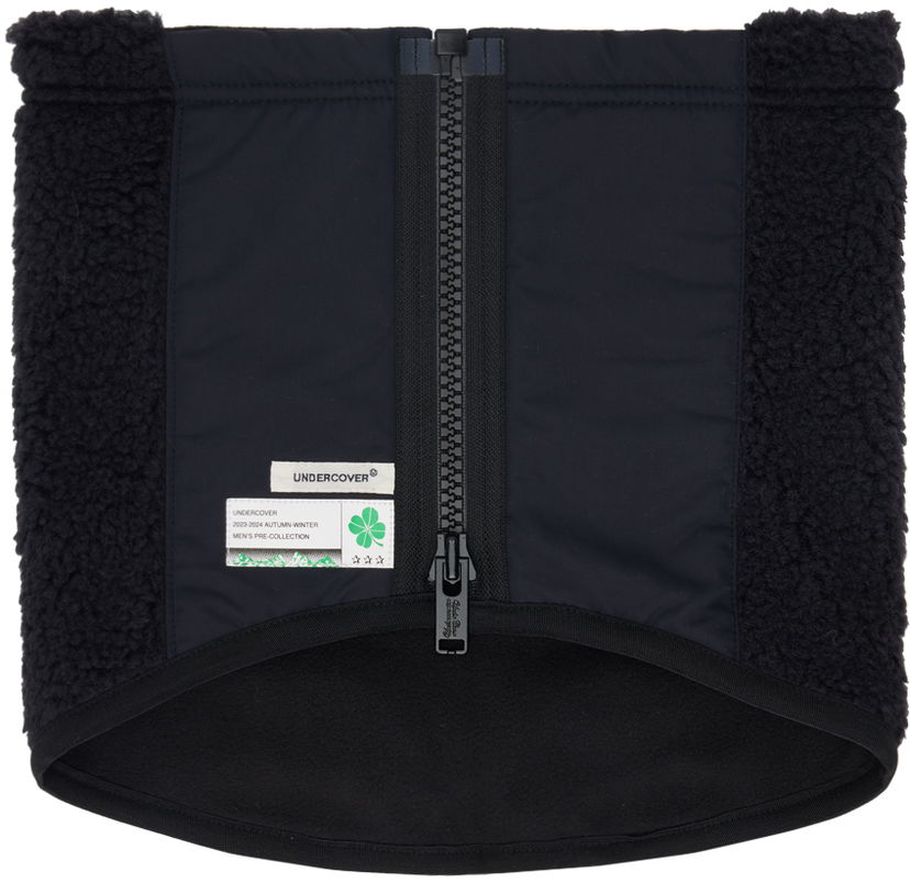 Шал UNDERCOVER UNDERCOVER Zip Neck Warmer Черно | UP2C4S01