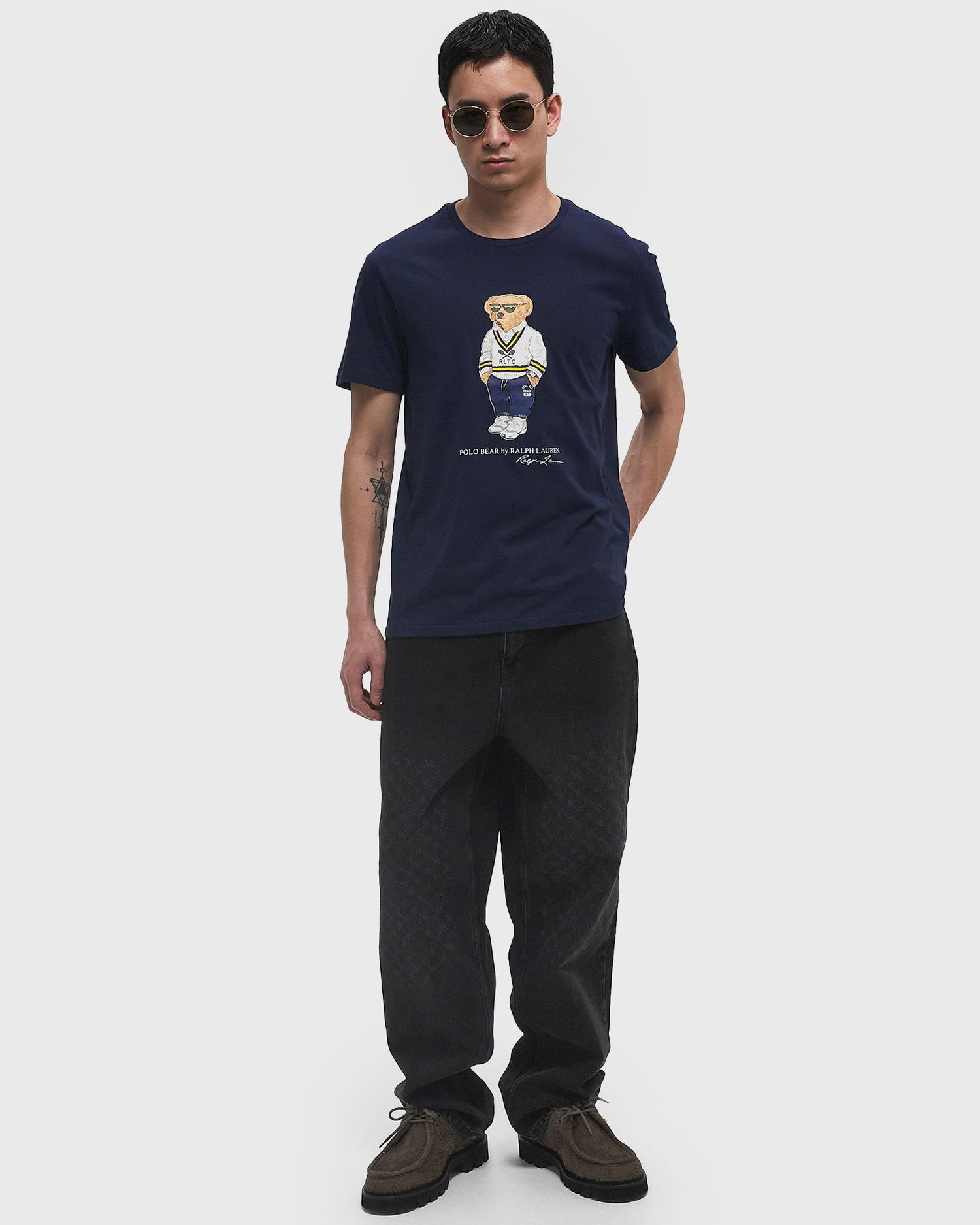 Тениска Polo by Ralph Lauren Ralph Lauren Slim Fit Polo Bear Graphic Tee XXL Тъмно синьо | 710973137003, 1