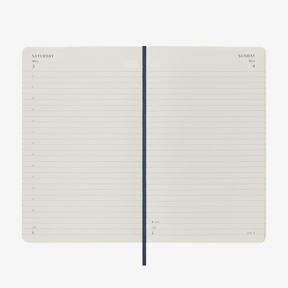 Дневник Moleskine 2025 Daily Planner Notebook Синьо | 8056999270155, 1