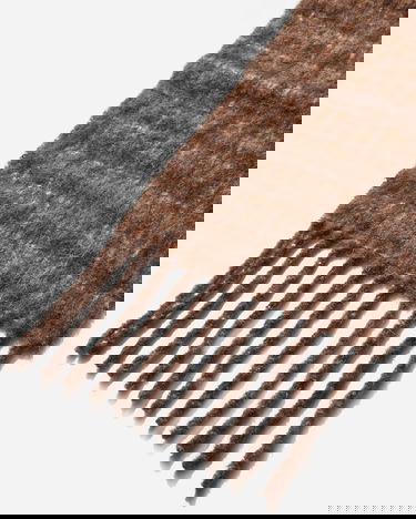 Шал OUR LEGACY Our Legacy Estate Check Scarf Кафяво | A4258EBF 001, 5