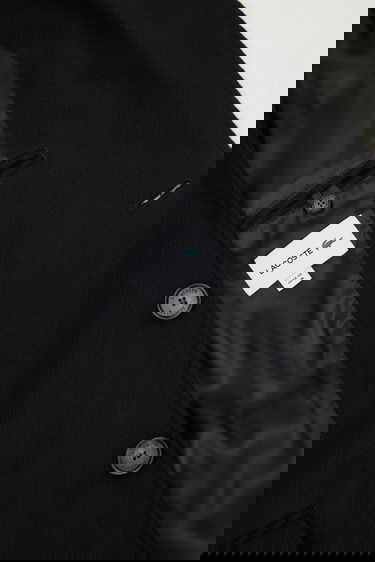 Палта Lacoste Wool Blend Coat Черно | BH5935, 4