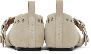Облекло rag & bone rag & bone Spire Mary Jane Ballerina Flats Бежово | WFF24HF1008SU08, 1