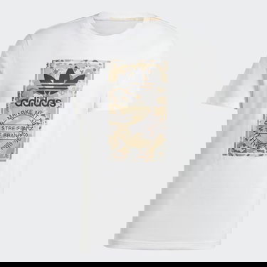Тениска adidas Originals Graphics Camo Tongue Label Tee Бяло | IL5119, 4