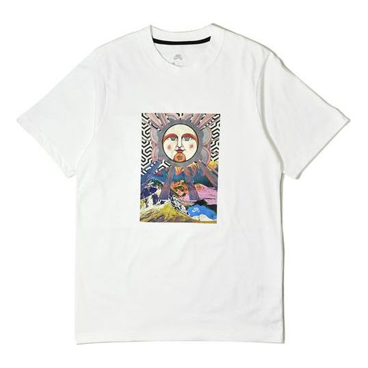 Тениска Nike SB Skateboard The Killing Floor Graphic T-Shirt Бяло | DD8464-100