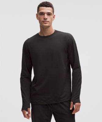 Тениска lululemon Rulu Crew Neck Long Sleeve Shirt Черно | prod20000531, 7