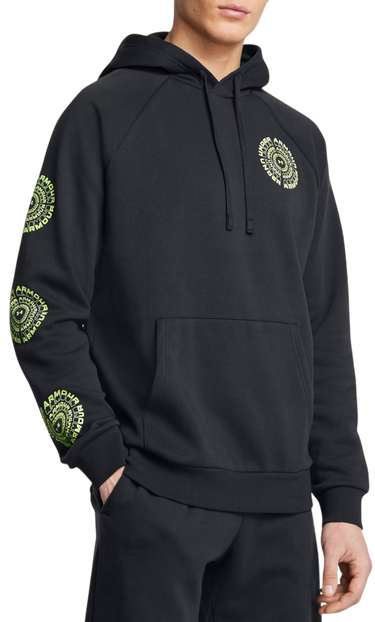 Суитчър Under Armour Rival Fleece High Brand Hoodie Черно | 1386593-001, 0
