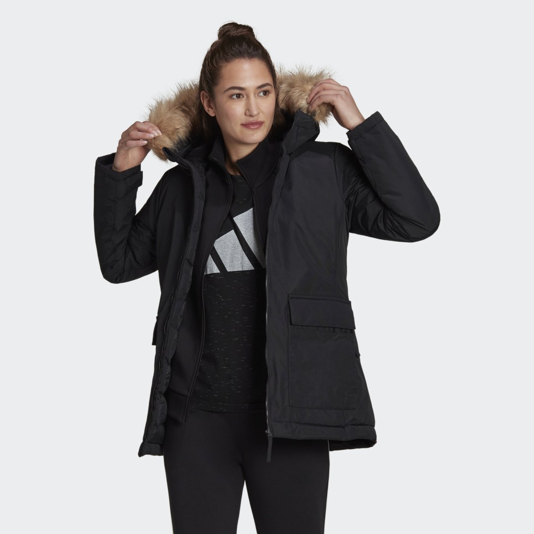 Парка adidas Originals Utilitas Hooded Parka Черно | GT1707, 0