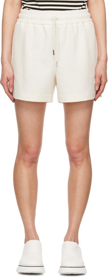 Къси панталони Moncler Moncler Drawstring Shorts Бяло | K10938H0002189AWR, 0