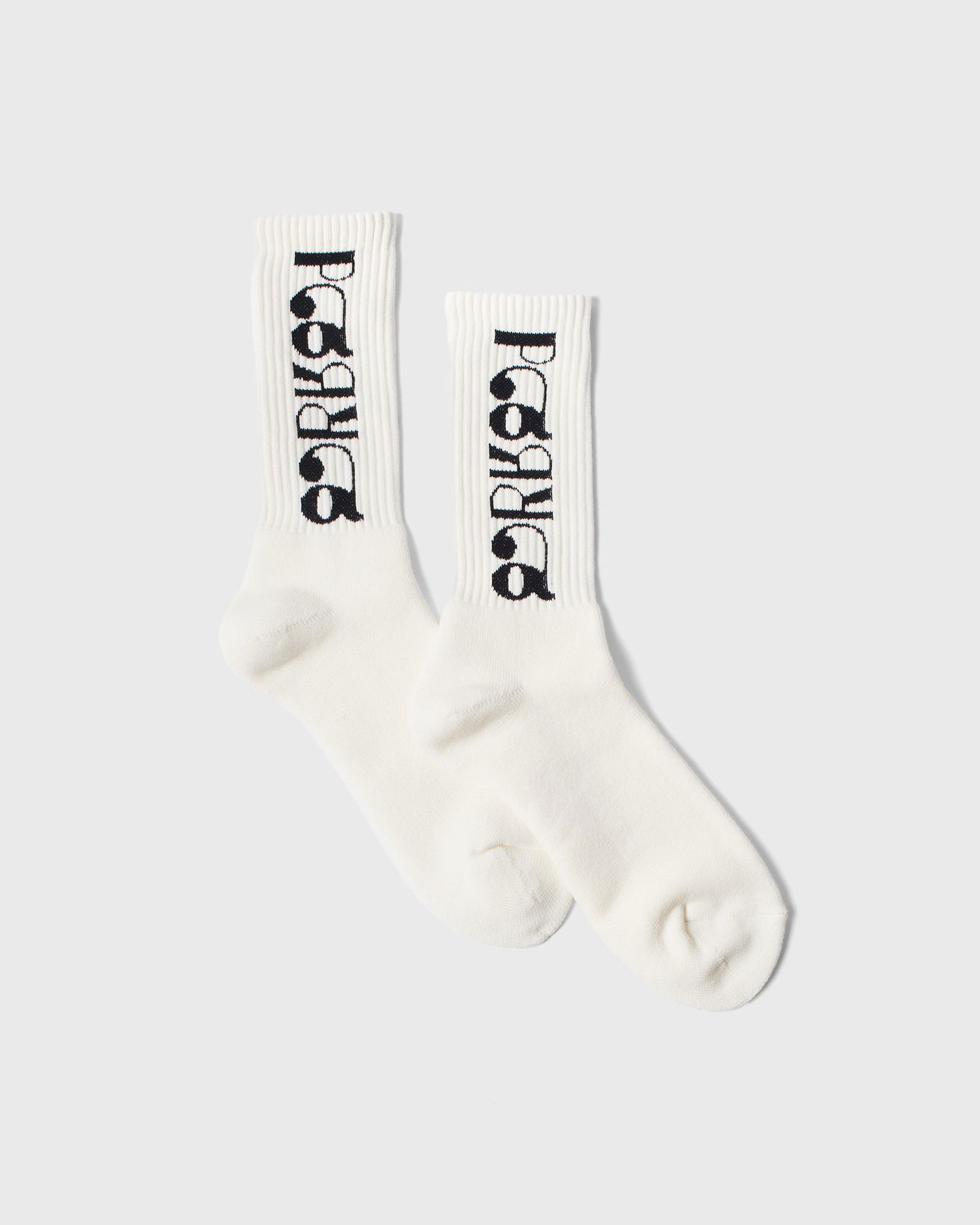 Чорапи By Parra Logo Crew Socks Бяло | 54265, 1