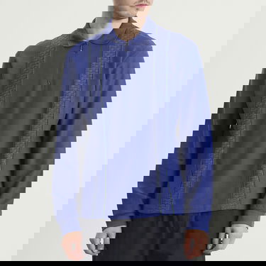 Поло тениска Palmes Lace Long Sleeve Zip Polo Тъмно синьо | P15-0033-677, 2