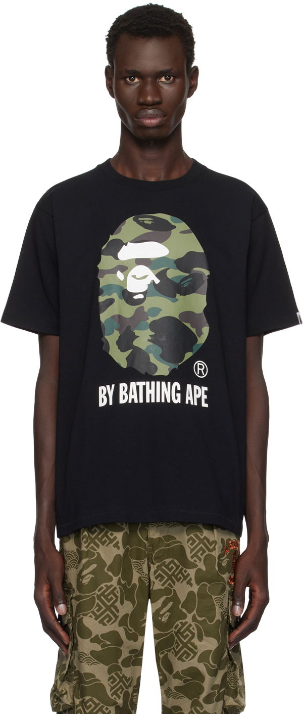 Тениска BAPE 1st Camo 'By Bathing Ape' T-shirt Черно | 001TEK801012M