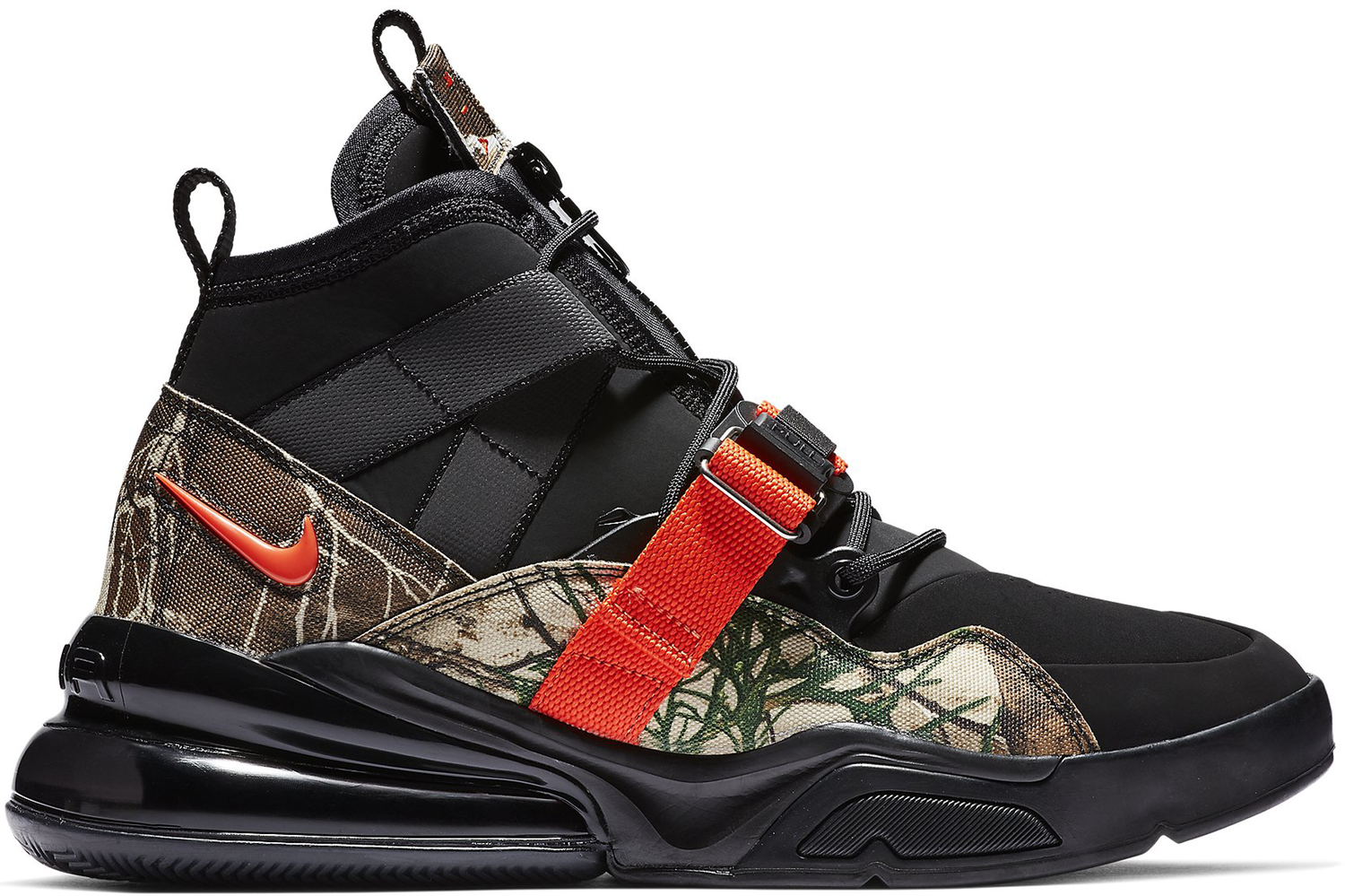 Кецове и обувки Nike Air Force 270 Utility Realtree Черно | BV6071-001, 0