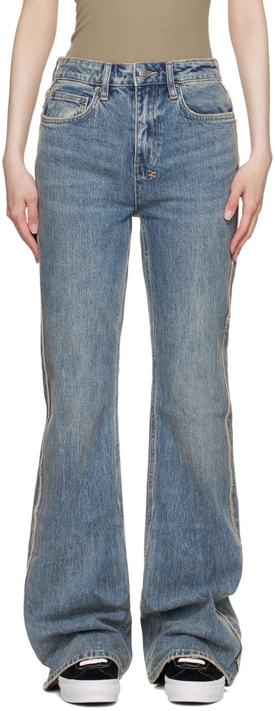 Frayed Soho Jeans