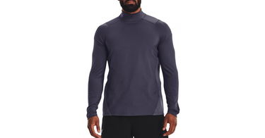Тениска Under Armour Tee ColdGear Rush Mock Сиво | 1366059-558, 1