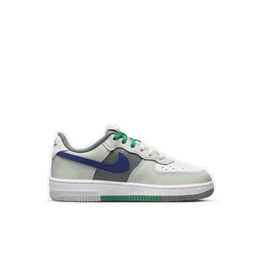 Кецове и обувки Nike Air Force 1 Low Remix Gris/bleu - Бяло | FB9501-001, 4