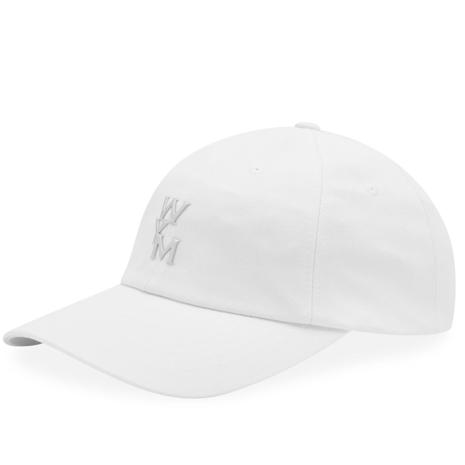 Шапка с козирка WOOYOUNGMI Logo Cap Size M Бяло | W241AC51-662W, 0