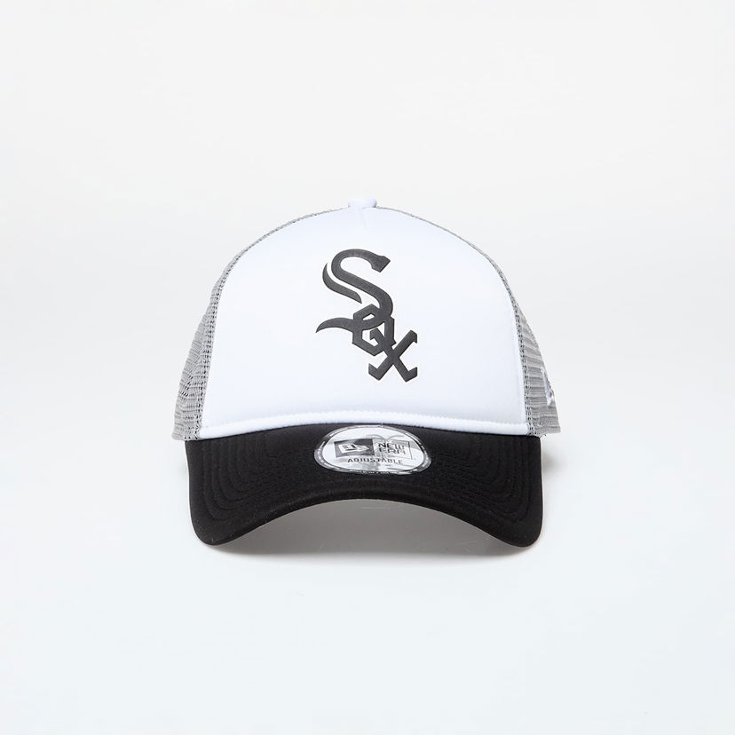 Шапка с козирка New Era Cap Chicago White Sox 9Forty Trucker Black/ Gray Бяло | 60503528