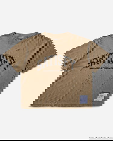Тениска Satisfy MothTech T-Shirt with Holes Кафяво | 21002 91A04, 1