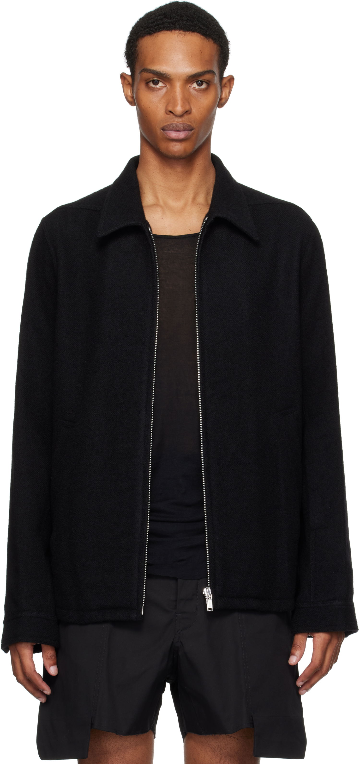 Яке Rick Owens Rick Owens Concordians Brad Jacket Черно | RU02E1764 WBD, 0