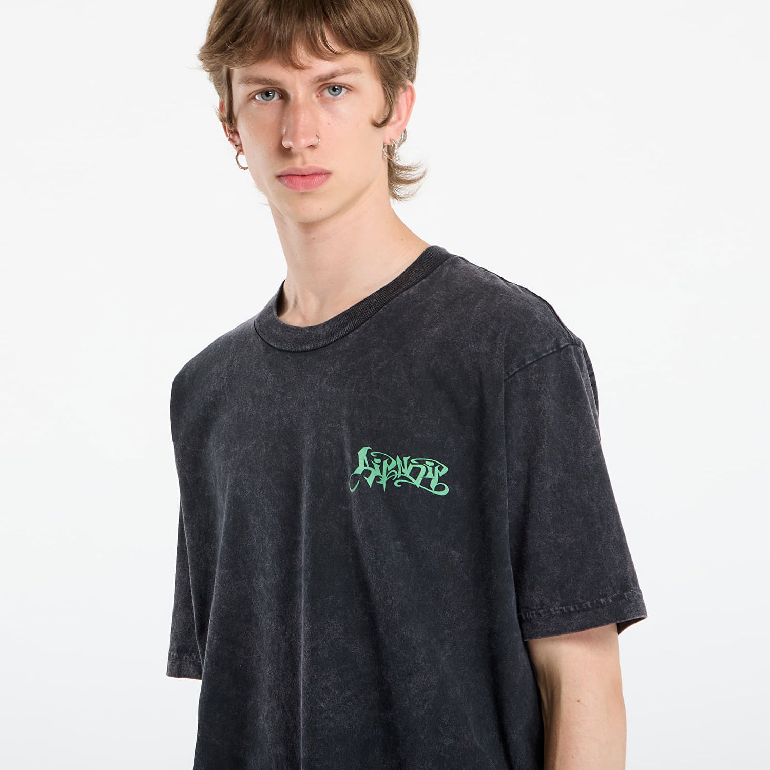 Тениска RIPNDIP RIPNDIP Squabble Up T-Shirt Vintage Wash Черно | RNDFALL25117, 1