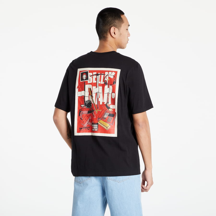 Тениска Reebok La Casa De Papel T-Shirt Черно | HH7093, 1
