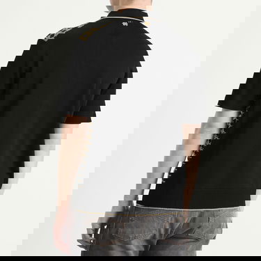 Поло тениска AMIRI Ma Quad Zip Polo Многоцветен | AMKNPO1072-BLK, 3