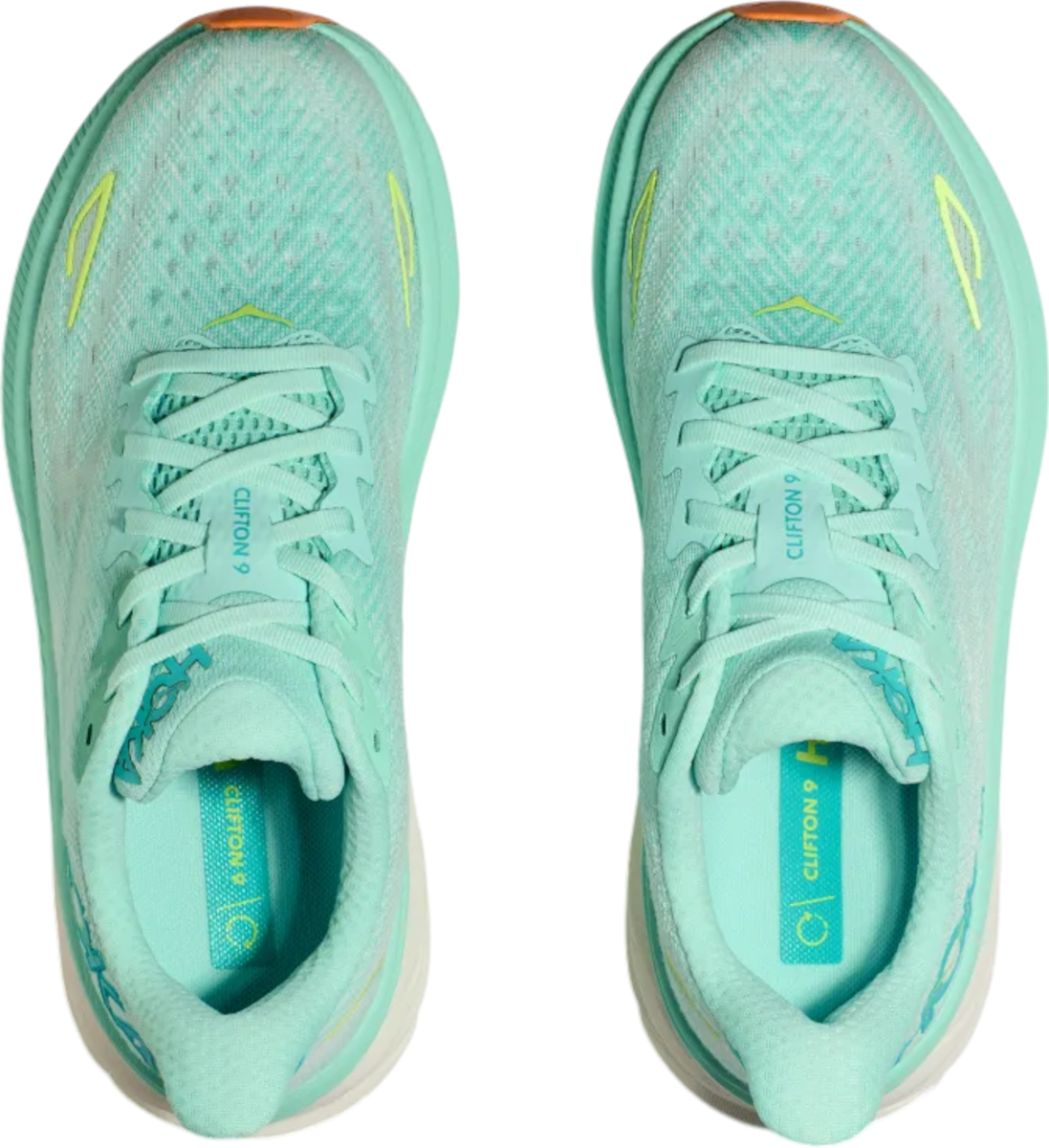 Кецове и обувки Hoka One One Clifton 9 Тюркоазено | 1127896-smq, 1