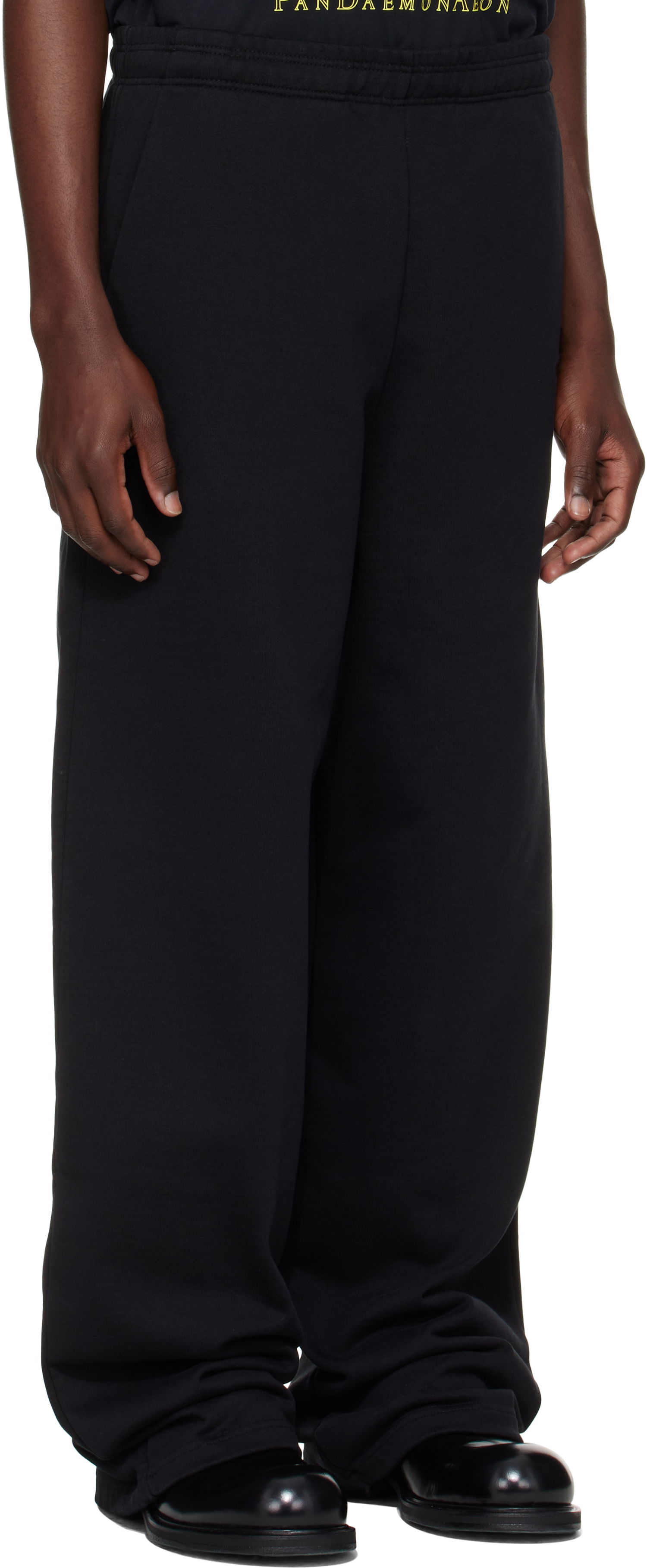 Спортни панталони VETEMENTS Vetements Logo Baggy Sweatpants Черно | UH76SP200B, 1