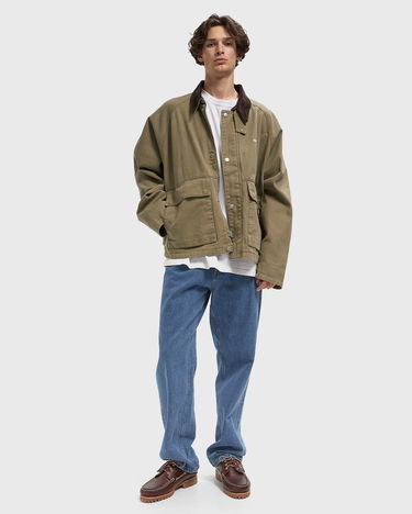Яке OBEY Caden Corduroy Collar Work Jacket Зелено | 121800596-MMD, 2