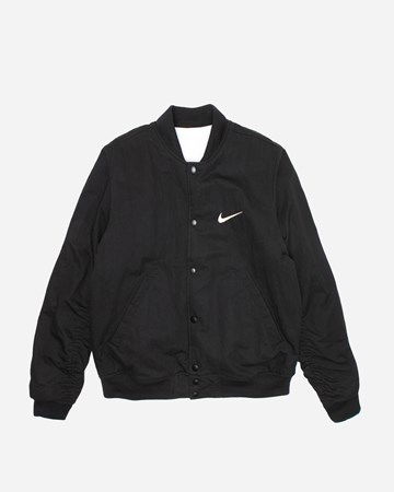 Яке бомбър Nike Stüssy x Reversible Varsity Jacket Черно | FJ9153-010, 0