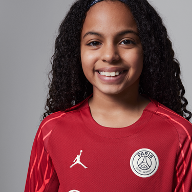 Фланелка Jordan Paris Saint-Germain 2025 Fourth Stadium Goalkeeper Dri-FIT Long Sleeve Replika Jersey Червено | HJ6859-660, 2