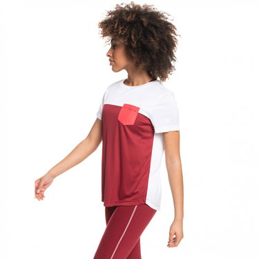 Тениска Roxy Pocket Workout T-Shirt Червено | ERJZT05245-RRR0, 1