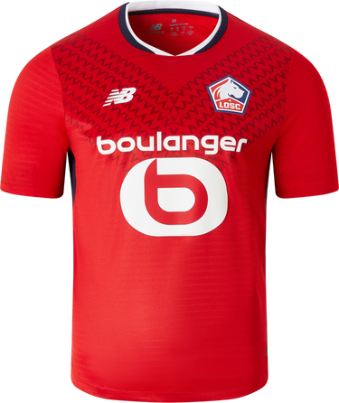 Фланелка New Balance Lille LOSC Home Short Sleeve Jersey 2024/25 Червено | mt230339-hme, 0