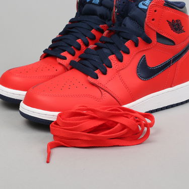 Кецове и обувки Jordan Air Jordan 1 Retro BG "Letterman" Червено | 575441-606, 5
