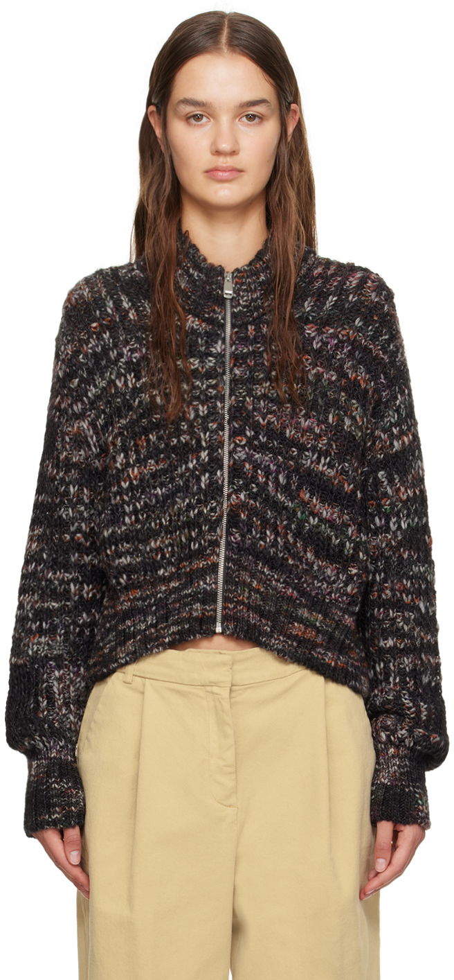 Пуловер YMC YMC Wes Knit Zip Cardigan Многоцветен | Q8VMI, 0