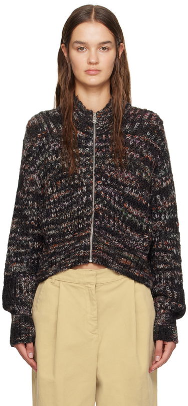 Пуловер YMC YMC Wes Knit Zip Cardigan Многоцветен | Q8VMI, 0
