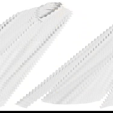 Риза YMC Curtis Stripe Shirt Бяло | P2ZMD-NAN, 0