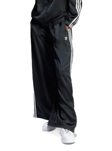 Спортни панталони adidas Originals Satin Wide Leg Track Pants Черно | IU2520