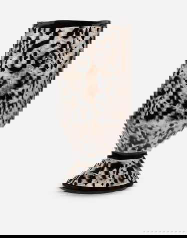 Домашен декор Dolce & Gabbana Dolce & Gabbana Outdoor Large Leopard Print Vase Многоцветен | TCC032TCAC1UL003, 3