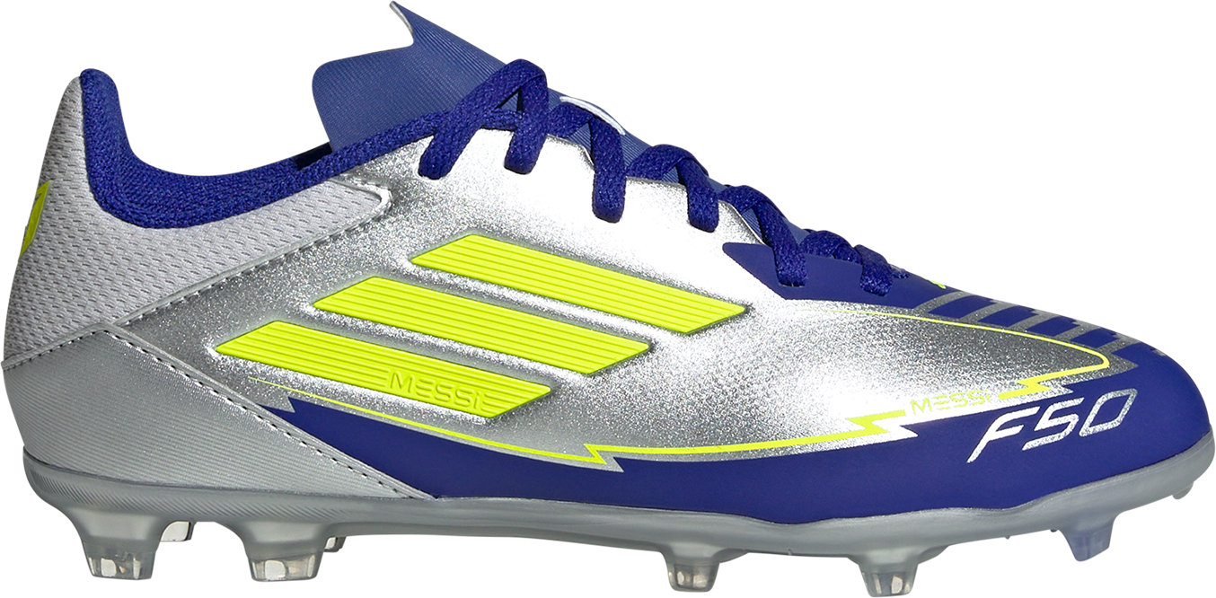 Кецове и обувки adidas Performance F50 League FG/MG J Messi Металик | ih0924, 0