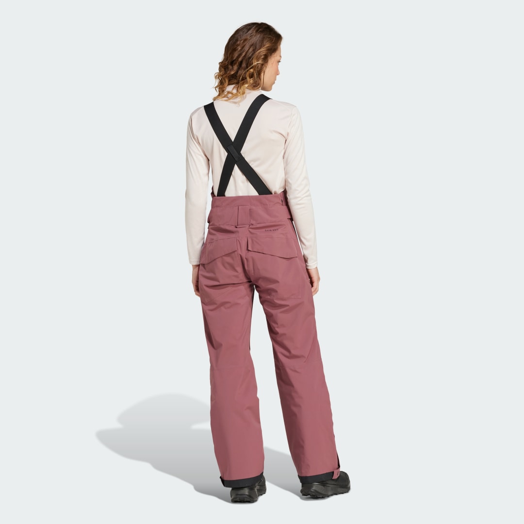 Панталони adidas Performance Xperior 2L Insulated Bib Trousers Бургунди | JE6656, 1