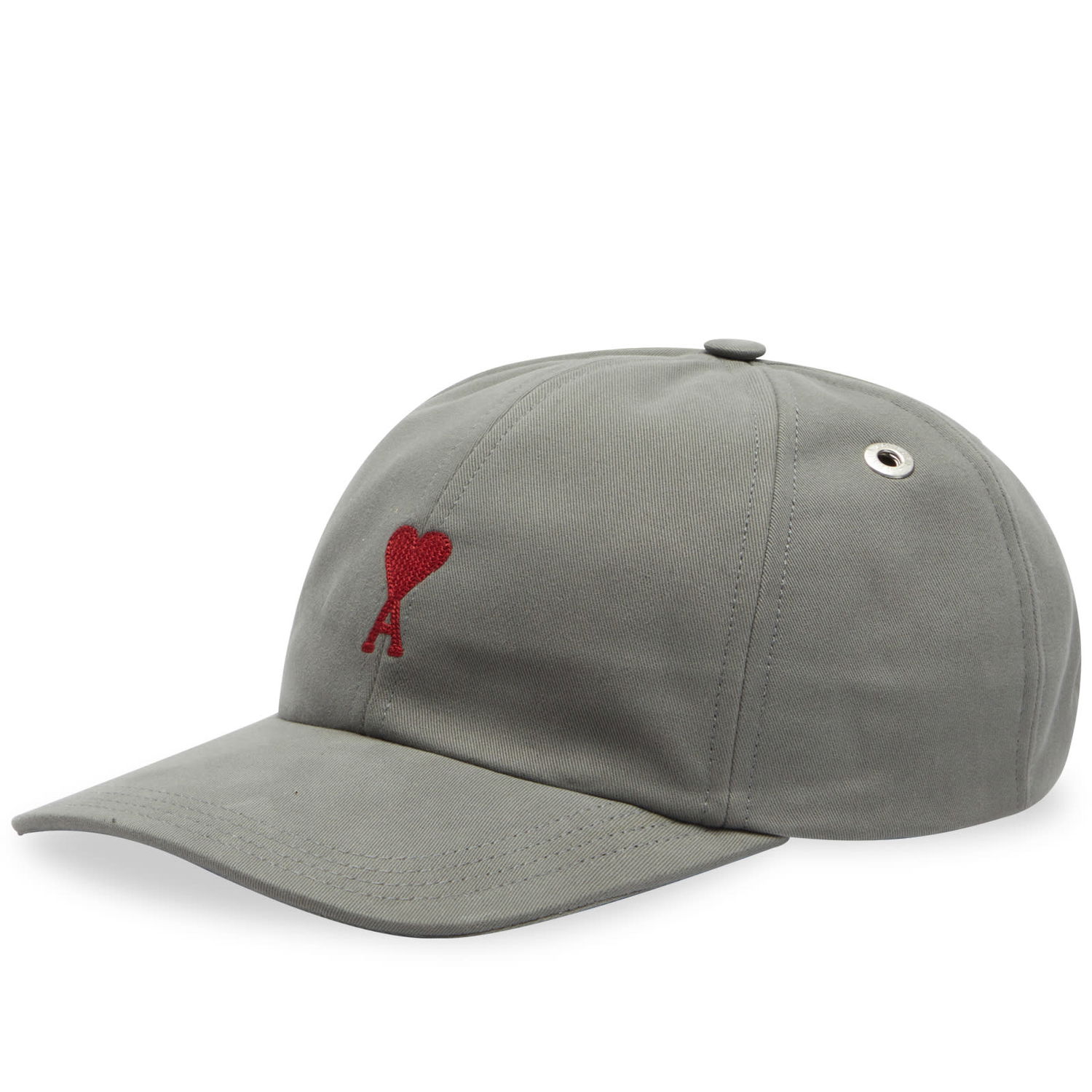 Шапка с козирка AMI Small A Canvas Cap Сиво | UCP006-CO0051-087, 0